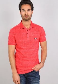 Gabbiano Poloshirt - Coral, Herren