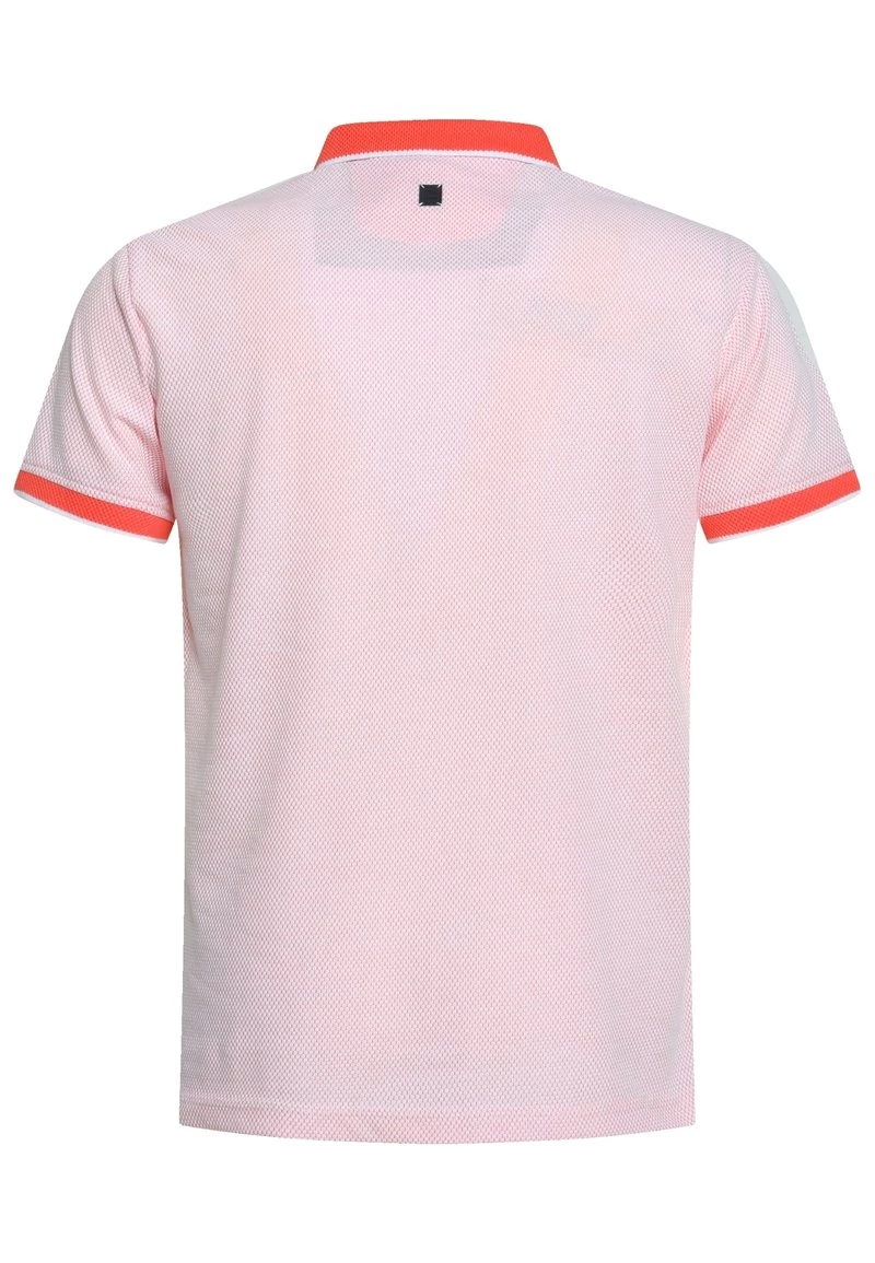 Gabbiano Poloshirt - Bright Coral, Herren 7 Gabbiano Poloshirt - Bright Coral, Herren – Bild 5