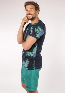 Gabbiano T-Shirt Print - Navy, Herren -Angebote Gabbiano Store f6fbc1a3c3e043a6bc7f493b5bdb6acb