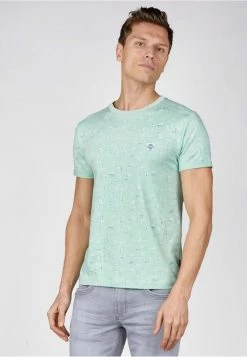 Gabbiano T-Shirt Print - Light Green, Herren