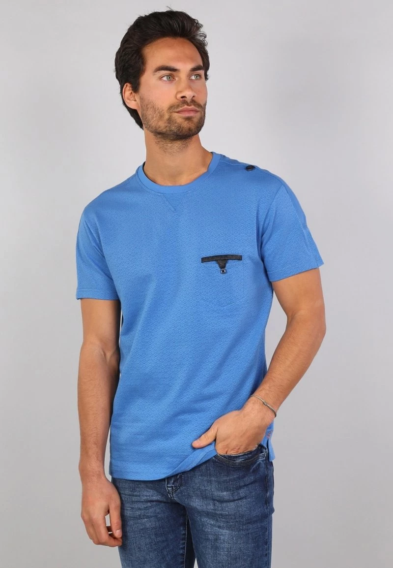 Gabbiano T-Shirt Print - Niagara Blue, Herren 3 Gabbiano T-Shirt Print - Niagara Blue, Herren